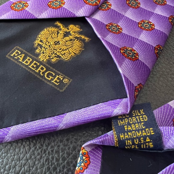 FABERGÉ SILK TIE - Picture 3 of 7